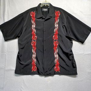 Dragonfly short sleeve shirt men's Sz 3XL